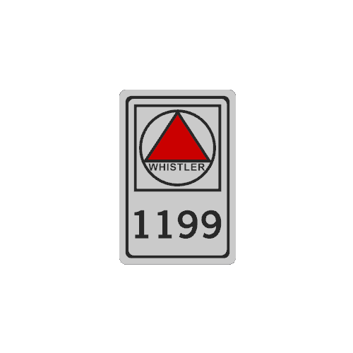 Whistler Trail Sign Magnets – Whistler Bike Park Edition