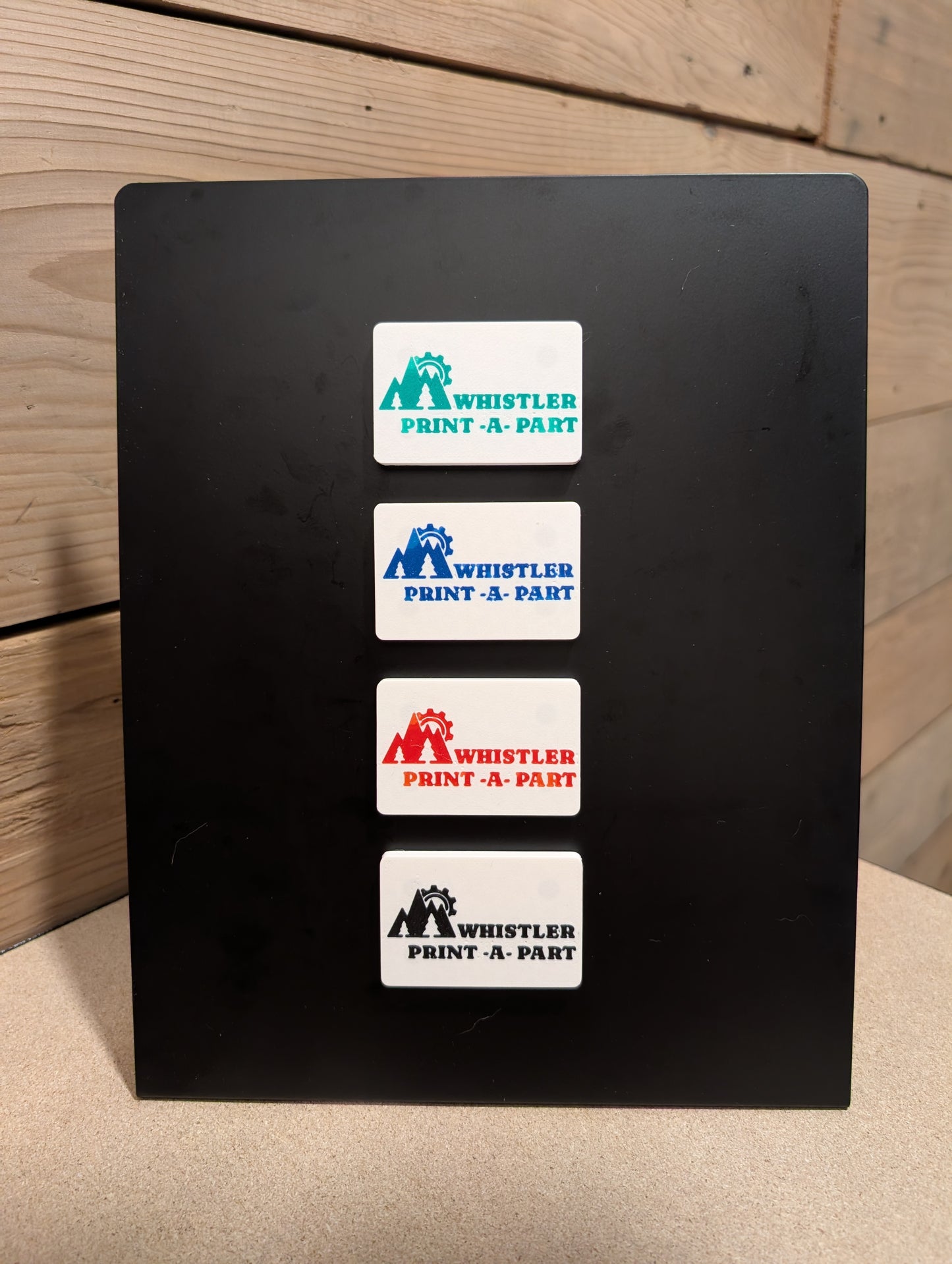 Whistler Trail Sign Magnets – I Only Ride Park Edition