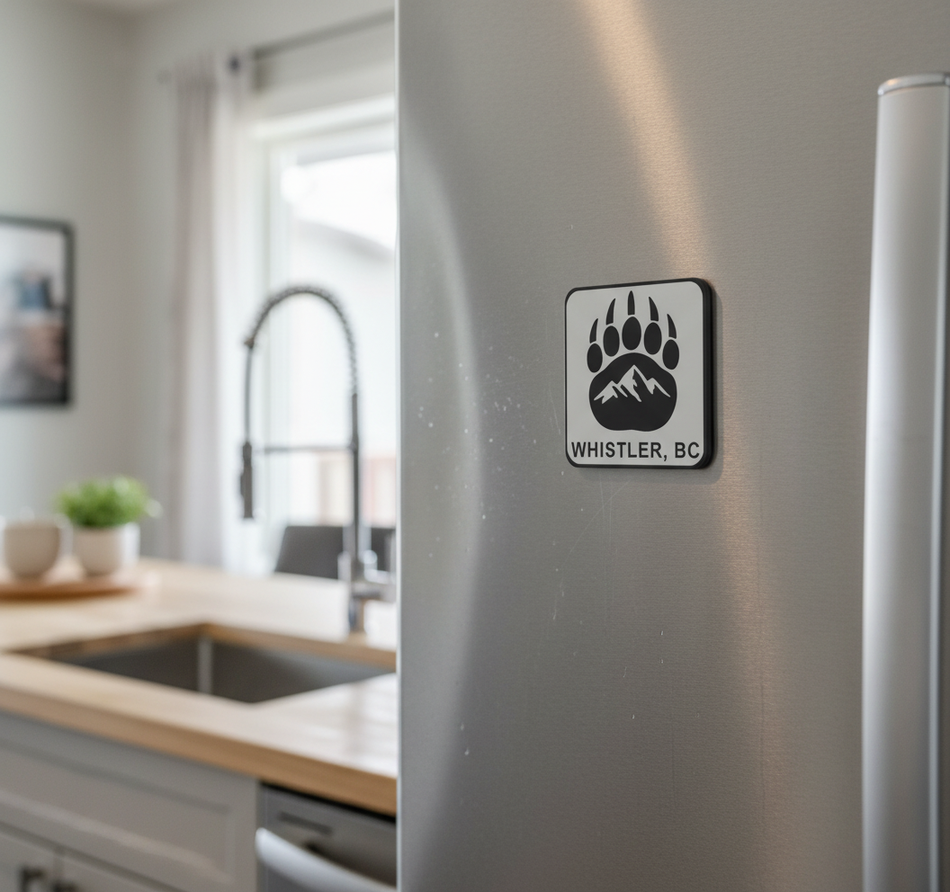Whistler - Bear Paw Magnet