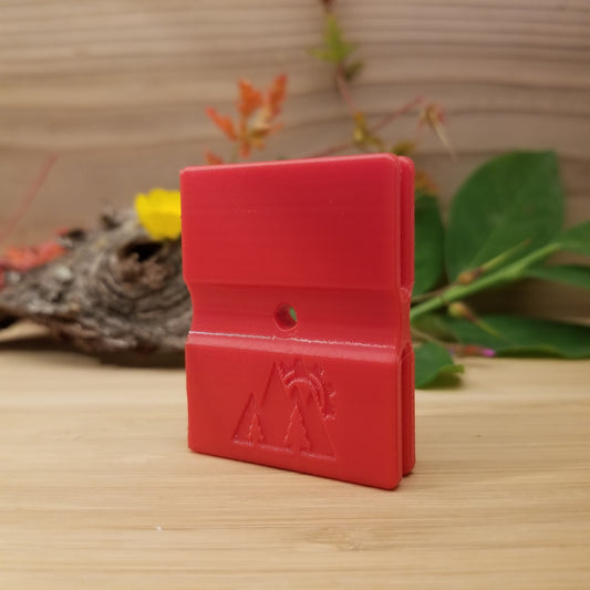 Durable SRAM Caliper Align tool custom made by Whistler Print-A-Part for hydraulic disc brake maintenance