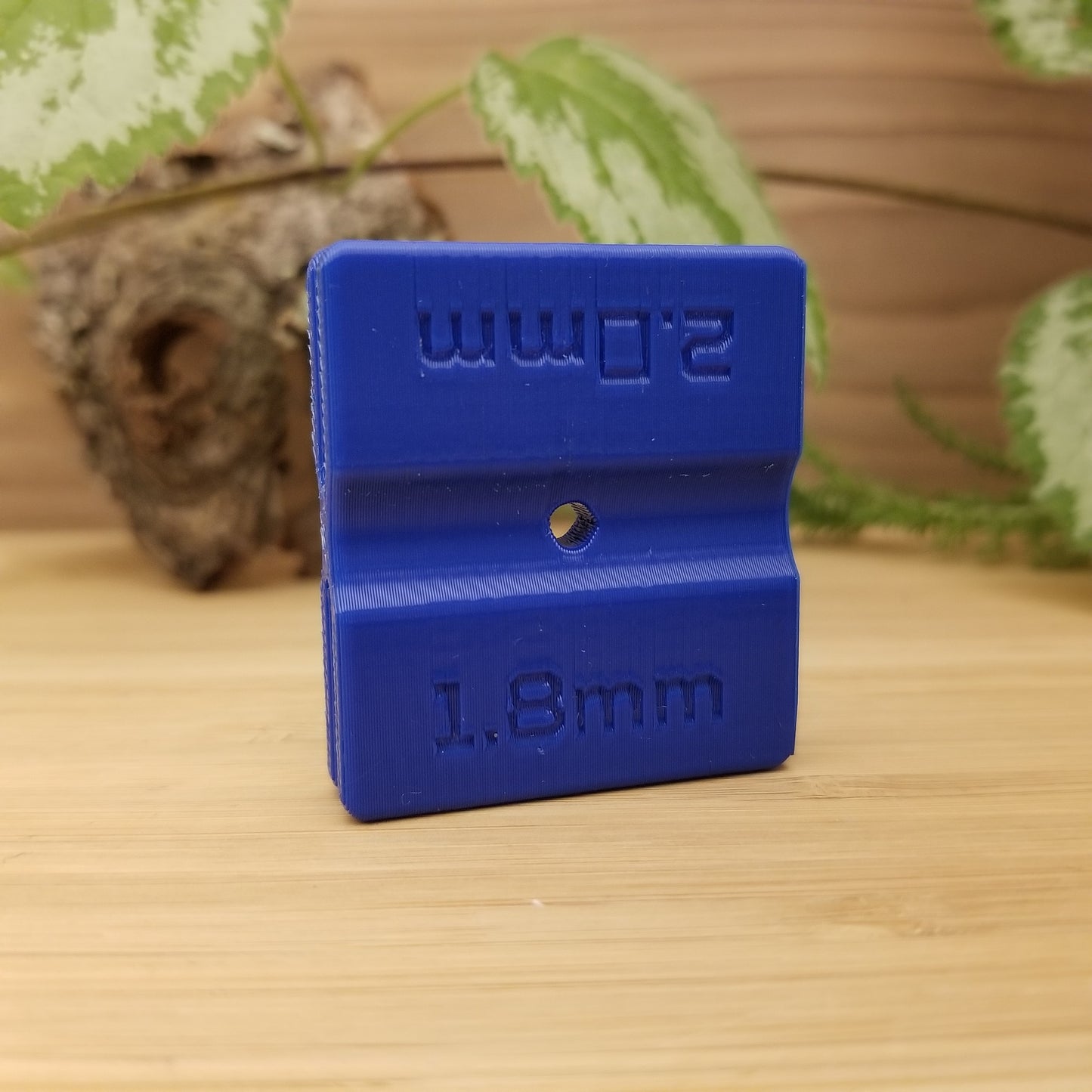 Close-up of Shimano caliper align bleed block used in MTB disc brake maintenance – Whistler Print-A-Part