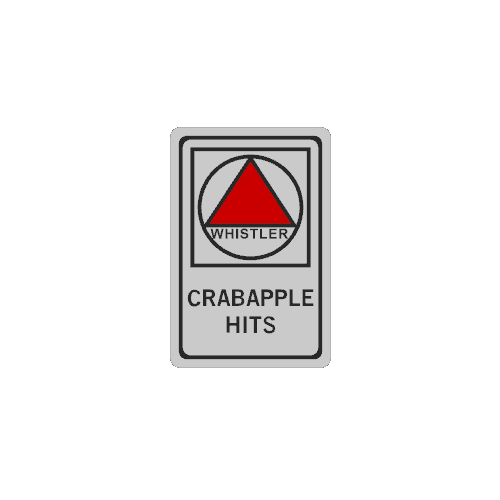 Whistler Trail Sign Magnets – Whistler Bike Park Edition