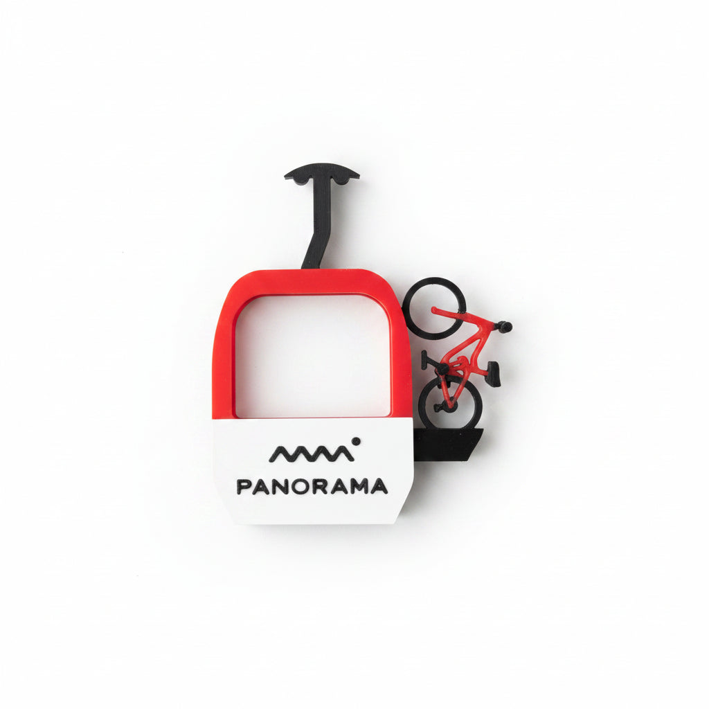 Panorama Gondola with Bike - Magnet - Wholesale