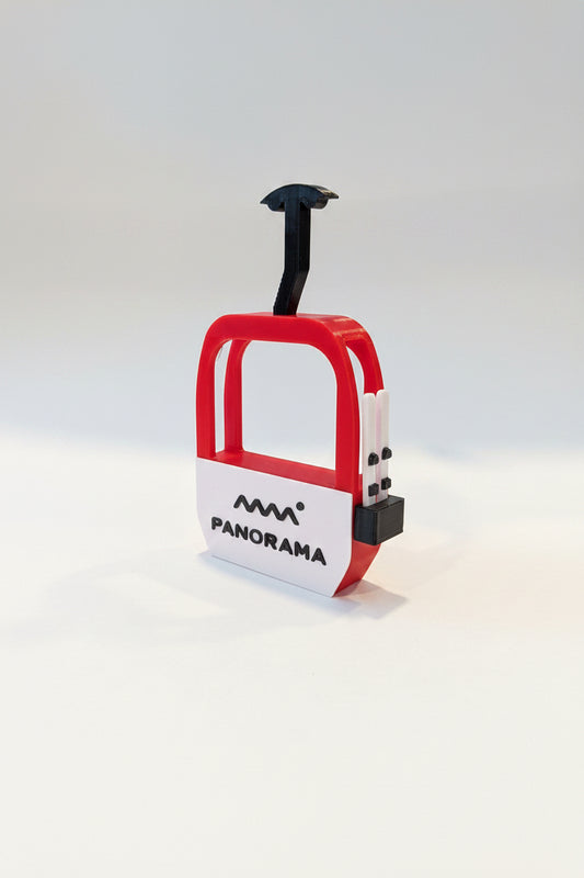 Panorama Gondola with Skis - Magnet - Wholesale