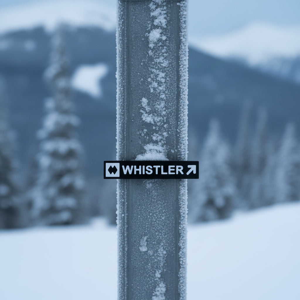 Whistler - Ski Magnets - Black Diamond / Double Black Diamond