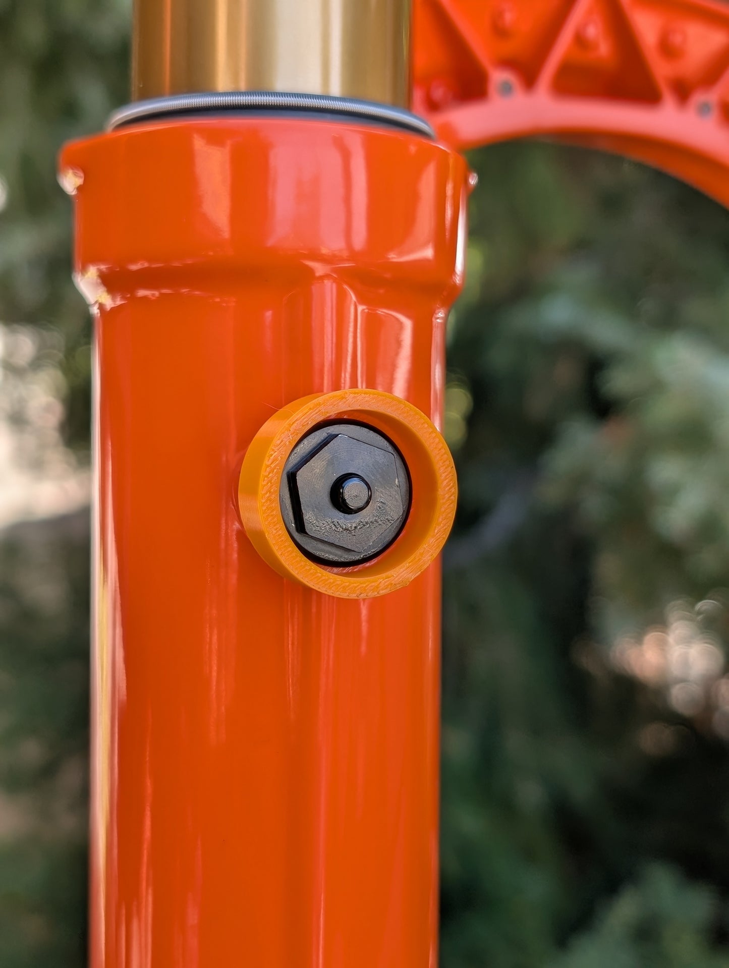 Fox Pressure Valve Blocker & Cap