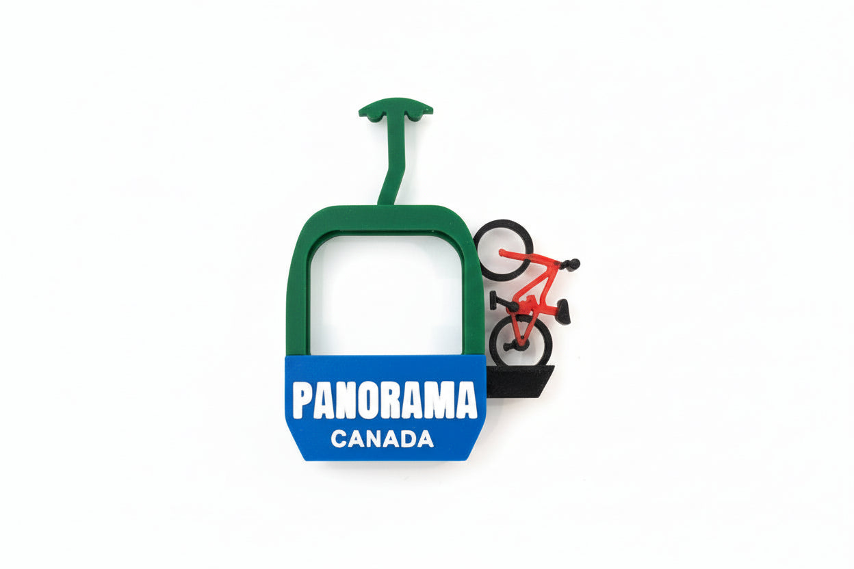 Panorama Gondola Canada with Bike Magnet - Wholesale