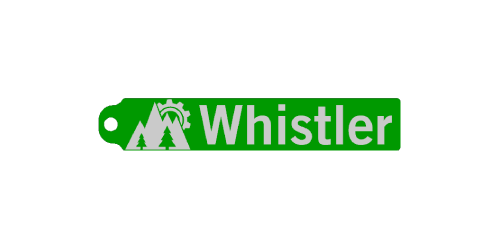 SkiChains – Whistler - Ski-Themed Keychains for Skiers & Riders