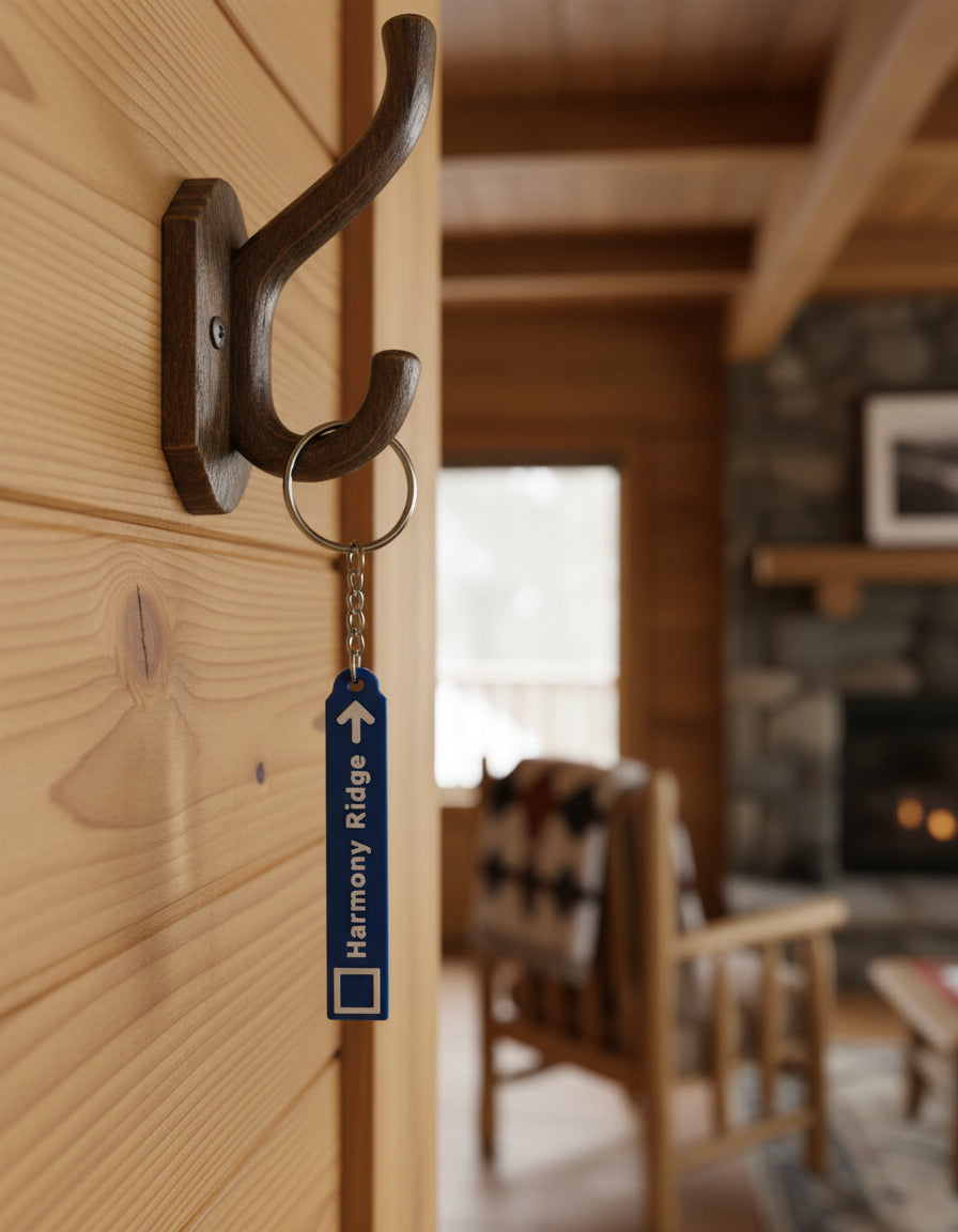 SkiChains – Whistler - Ski-Themed Keychains for Skiers & Riders