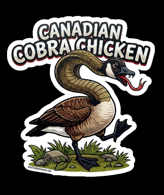 Sticker - Canadian Cobra Chicken