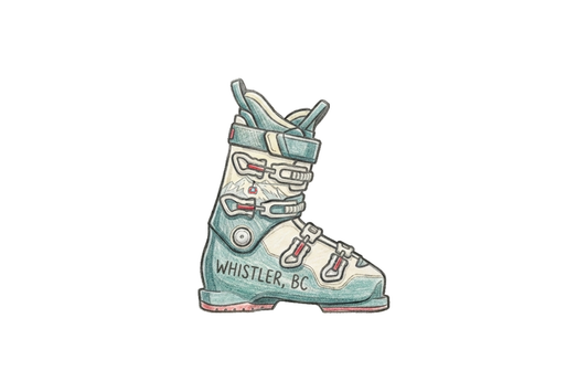 Sticker - Ski Boot - Whistler - Wholesale