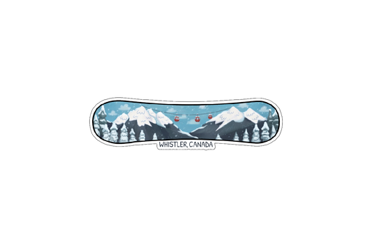 Sticker - Snowboard - Whistler - Wholesale