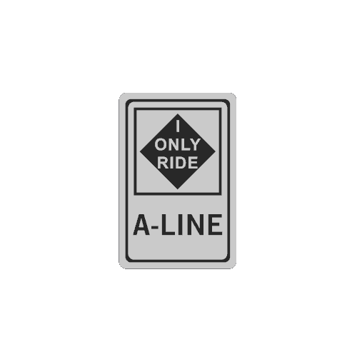 Whistler Trail Sign Magnets – I Only Ride Park Edition