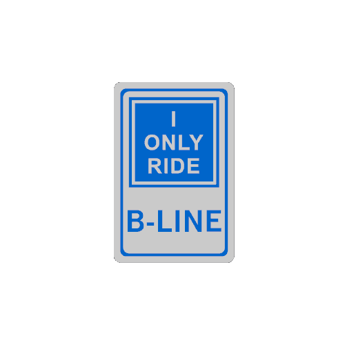 Whistler Trail Sign Magnets – I Only Ride Park Edition