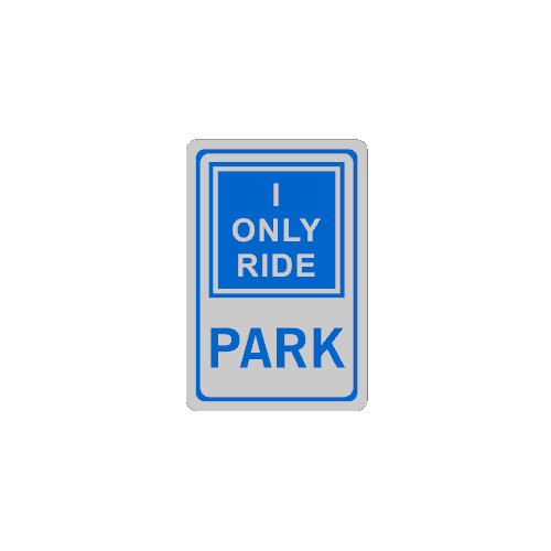 Whistler Trail Sign Magnets – I Only Ride Park Edition