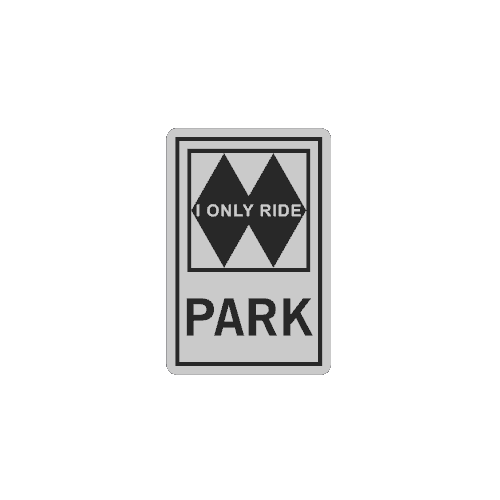 Whistler Trail Sign Magnets – I Only Ride Park Edition