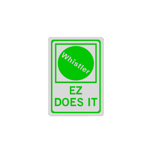 Whistler Trail Sign Magnets – Whistler Bike Park Edition