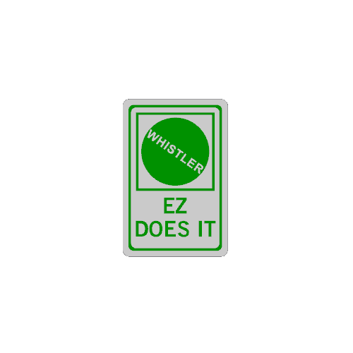 Whistler Trail Sign Magnets – Whistler Bike Park Edition