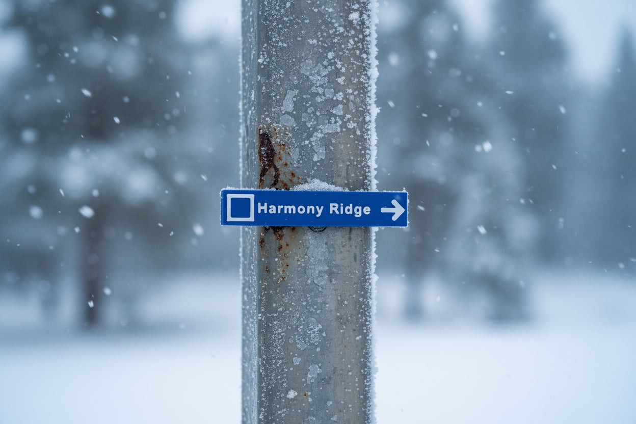 Whistler - Ski Magnets - Blue Square
