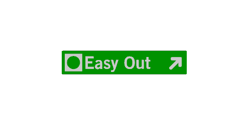 Whistler & Blackcomb Green Ski Run Themed Sign Magnets