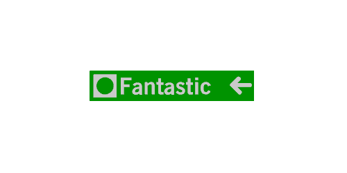 Whistler & Blackcomb Green Ski Run Themed Sign Magnets