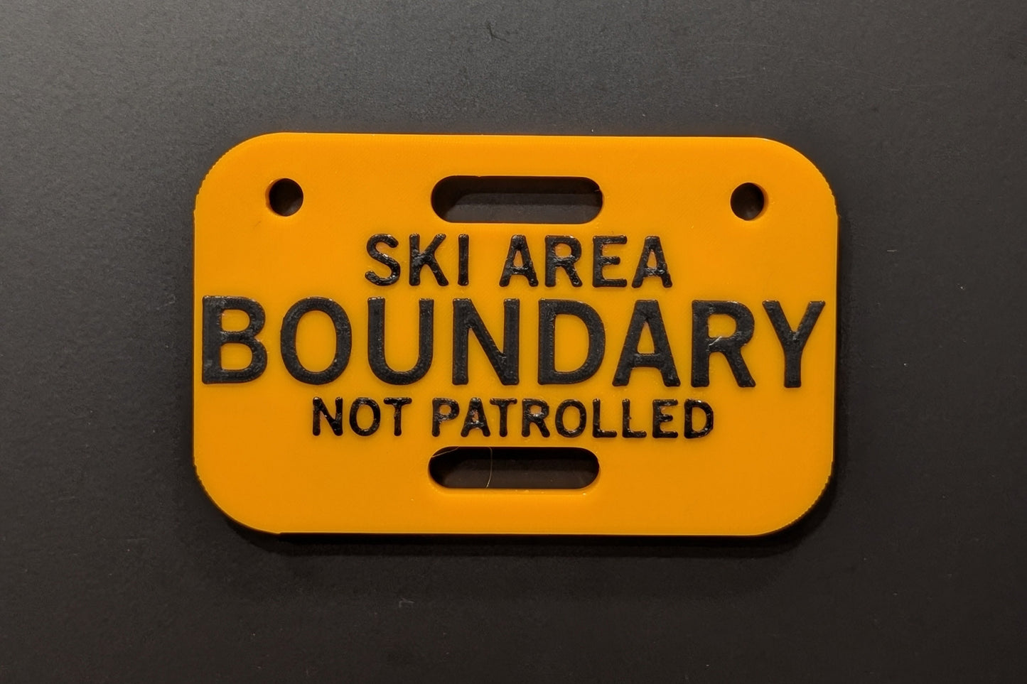 Whistler & Blackcomb Safety Ski Themed Sign Magnets