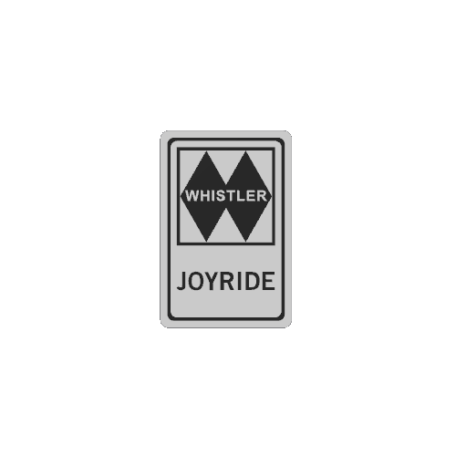 Whistler Trail Sign Magnets – Whistler Bike Park Edition