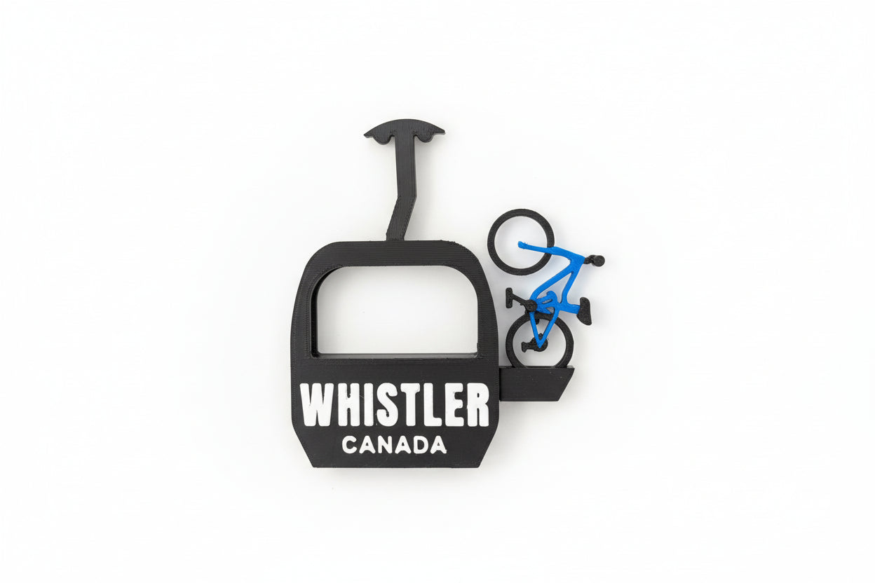 Whistler Gondola Canada with Bike Magnet