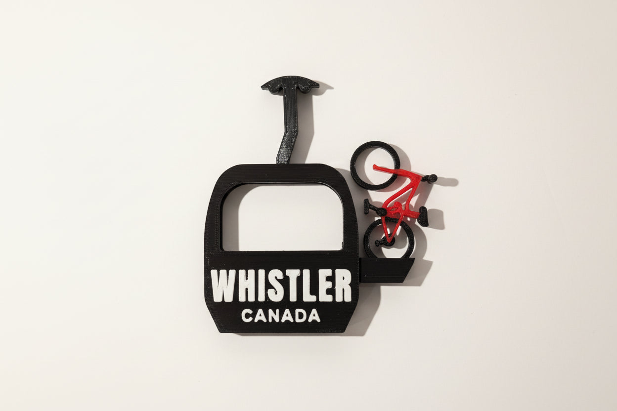 Whistler Gondola Canada with Bike Magnet