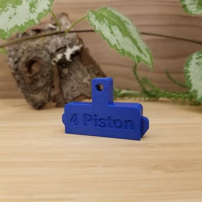 Durable Shimano 4-piston caliper exposure bleed block for mountain bike brake setup – Whistler Print-A-Part
