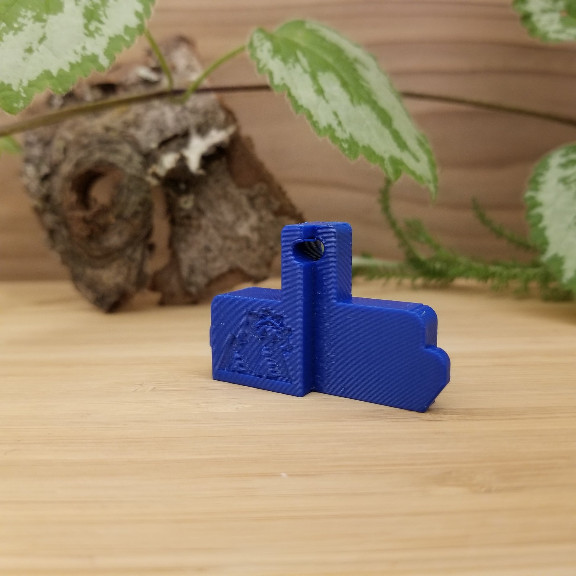 Specialty Shimano 4-piston exposure block used to push out brake pistons evenly – Whistler Print-A-Part