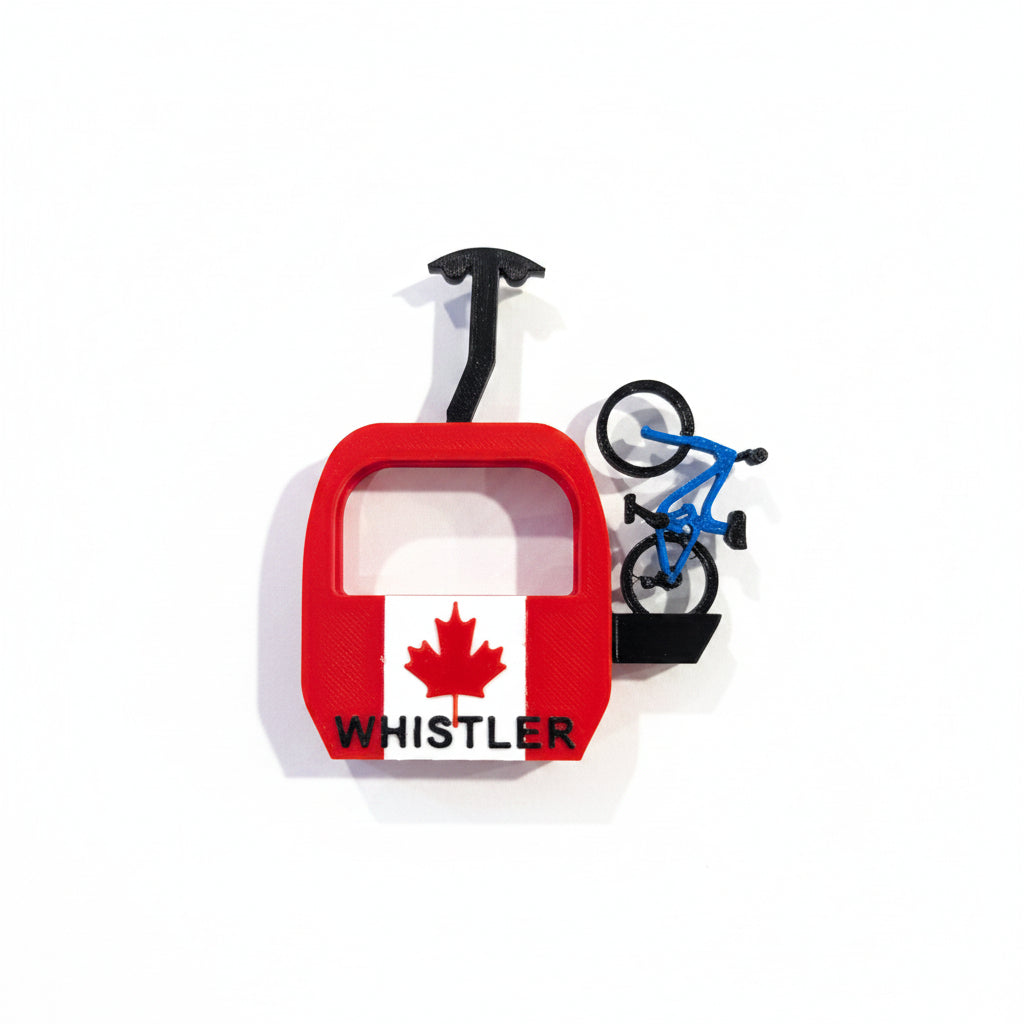 Whistler - Gondola Canada with Bike - Magnet - Wholesale