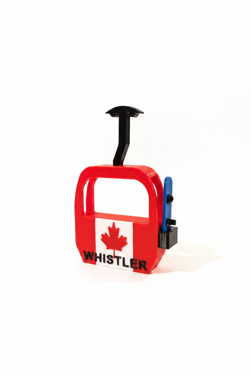 Whistler - Gondola Canada With Snowboard Magnet - Wholesale