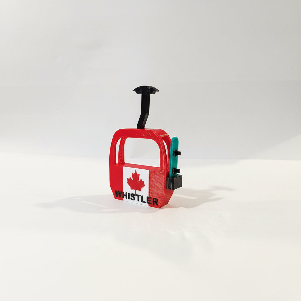 Whistler - Gondola Canada With Snowboard Magnet - Wholesale