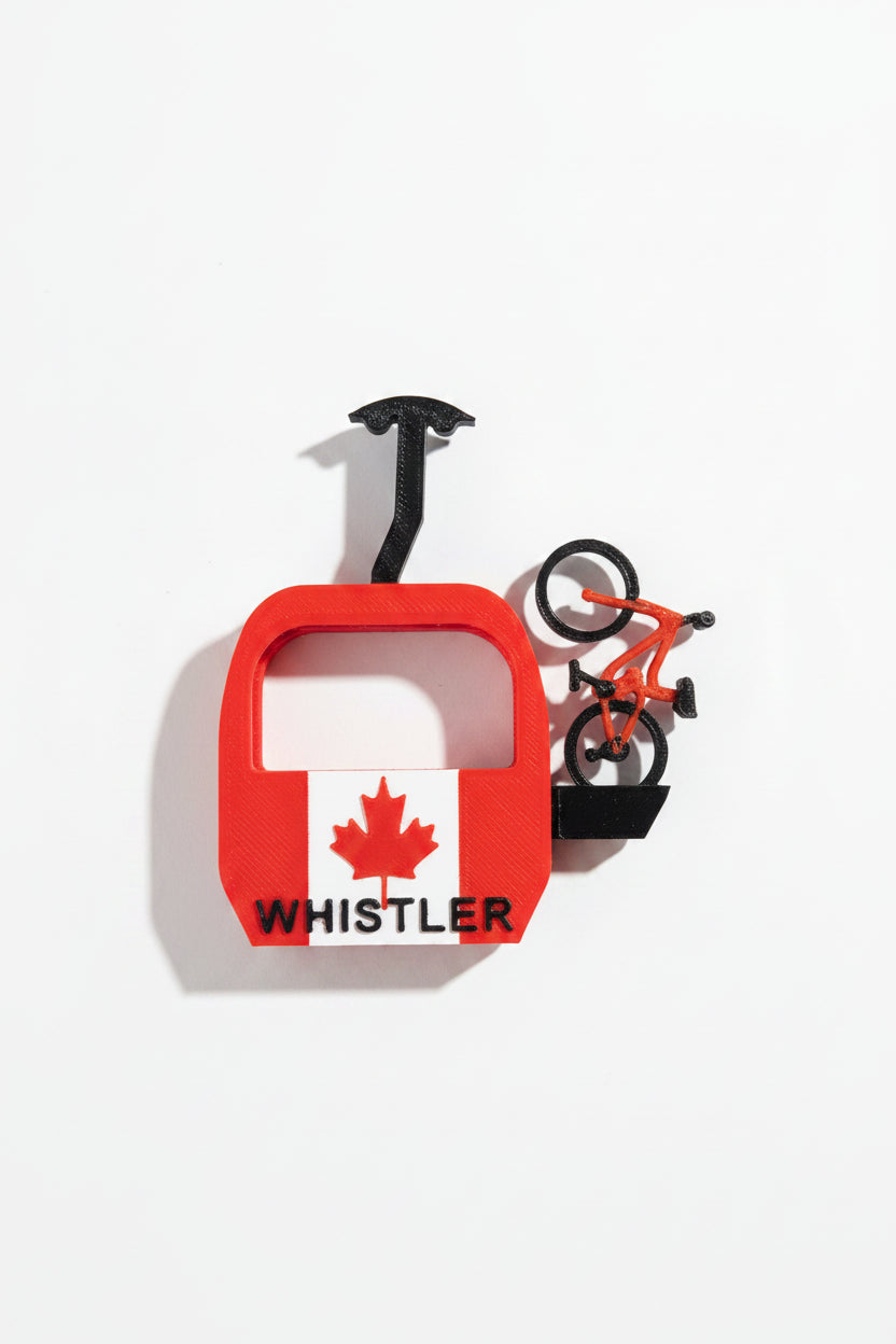 Whistler - Gondola Canada with Bike - Magnet - Wholesale