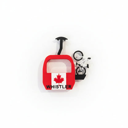 Whistler - Gondola Canada with Bike - Magnet - Wholesale