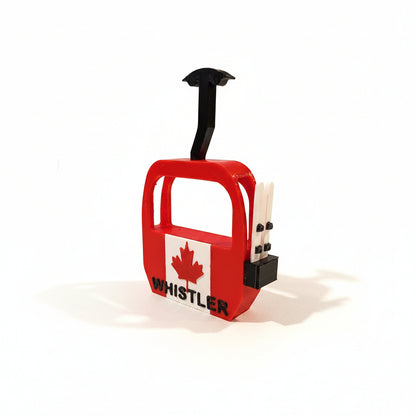 Whistler - Gondola Canada With Skis Magnet - Wholesale