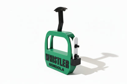 Whistler Gondola with Snowboard Magnet