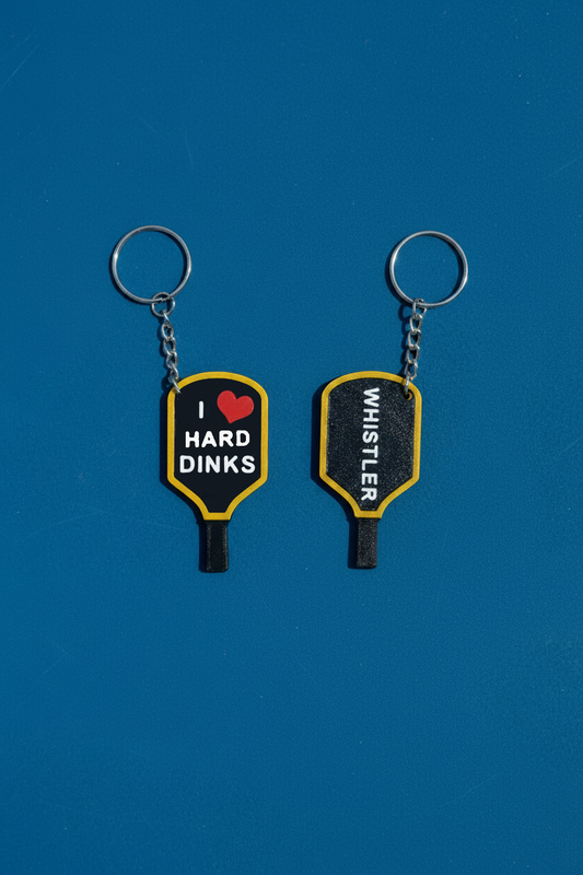 Keychain - PB Paddle - I Love Hard Dinks