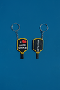 Keychain - PB Paddle - I Love Hard Dinks