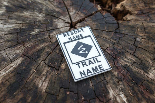 Bike Magnet - Flow Black Diamond Big