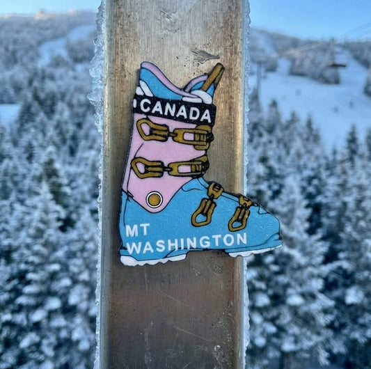 Mt Washington - Ski Boot Magnet - Wholesale