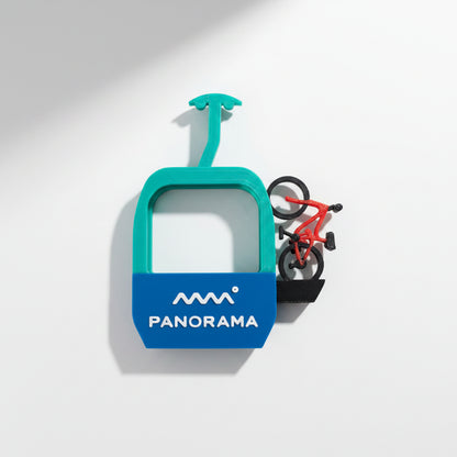 Panorama Gondola with Bike - Magnet - Wholesale