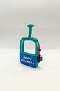Panorama Gondola with Snowboard - Magnet - Wholesale