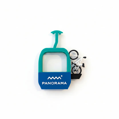 Panorama Gondola with Bike - Magnet - Wholesale