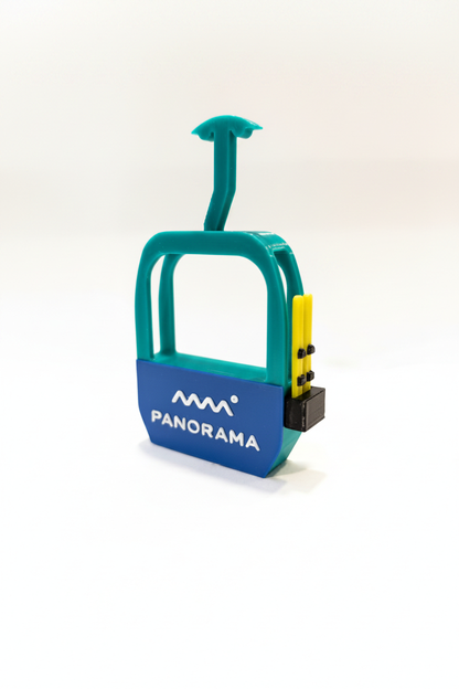 Panorama Gondola with Skis - Magnet - Wholesale