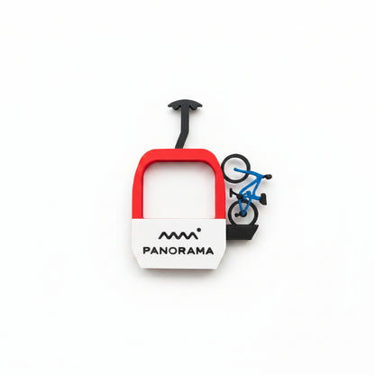 Panorama Gondola with Bike - Magnet - Wholesale