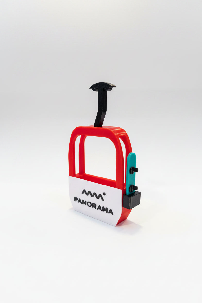 Panorama Gondola with Snowboard - Magnet - Wholesale
