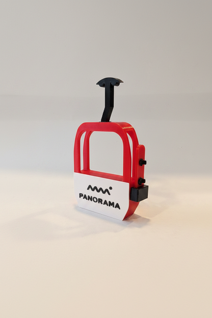 Panorama Gondola with Snowboard - Magnet - Wholesale