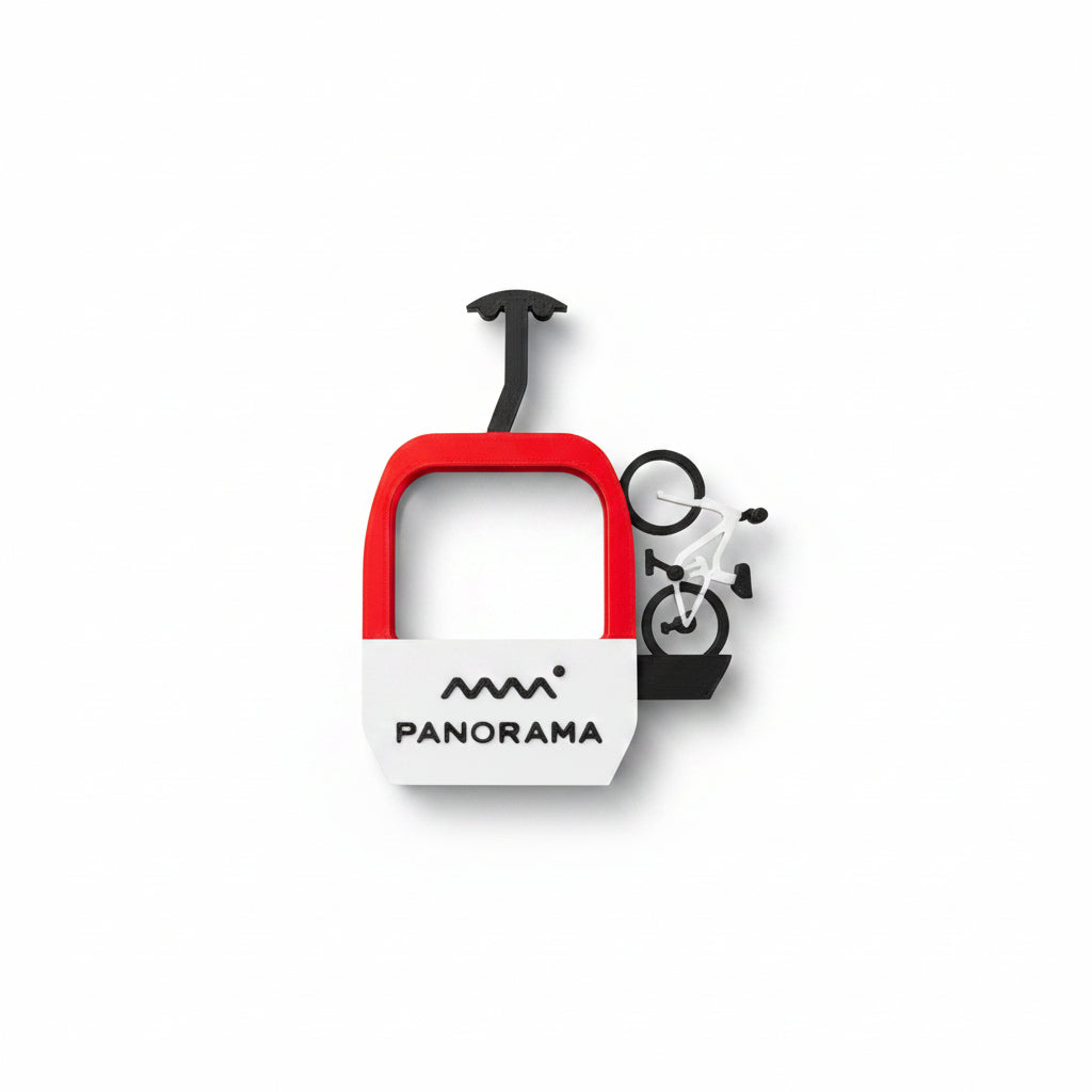Panorama Gondola with Bike - Magnet - Wholesale